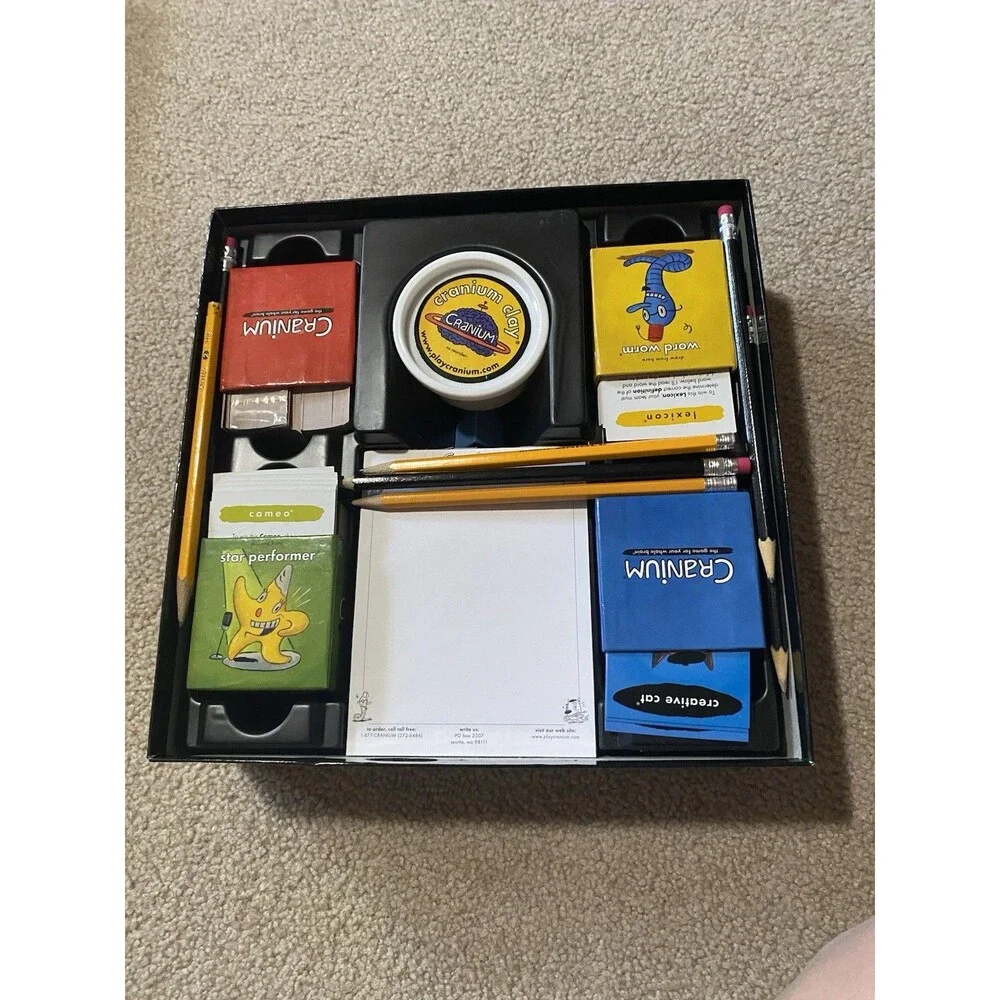 Vintage Cranium Board Game 1998 2002 Edition Family Party Game